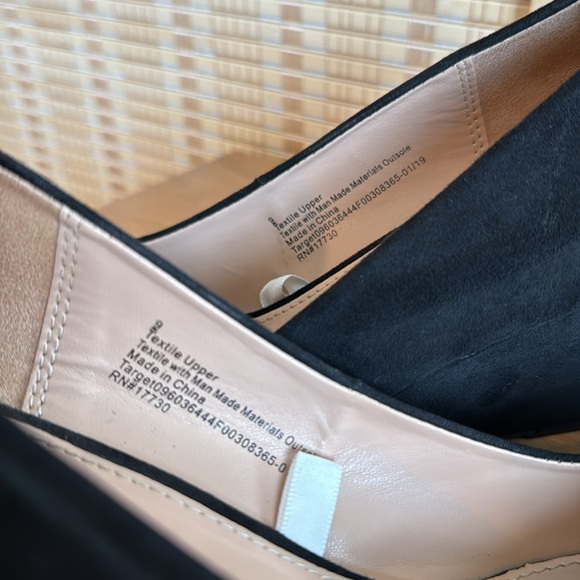 A New Day Black Suede Wedge Heels - Picture 5 of 5